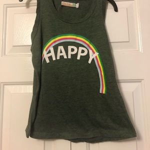 Vintage Havana girls tank top “HAPPY”